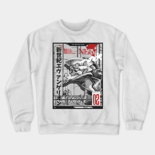 Evangelion Illustration - EVA 02 Crewneck Sweatshirt